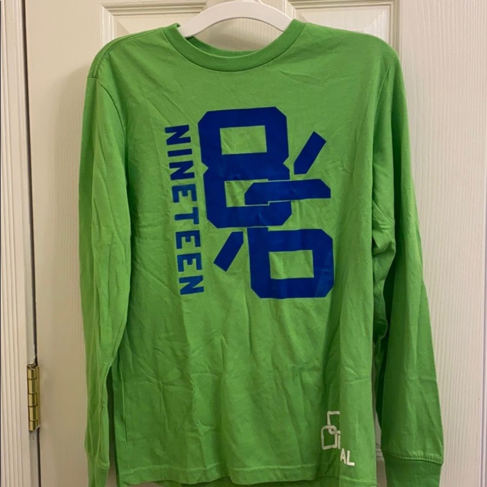 Gap long sleeves T-shirt XL 12 green